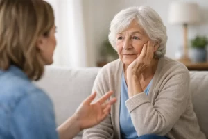 Hoe gesprek voeren met vergeetachtige ouder
