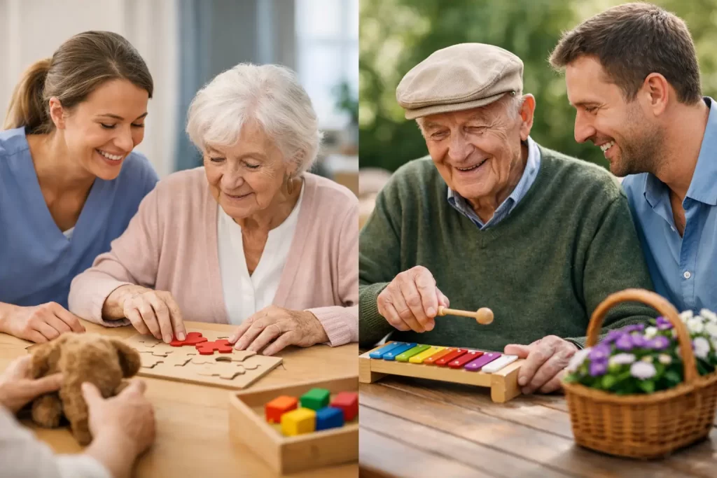 Beste activiteiten voor gevorderde dementie